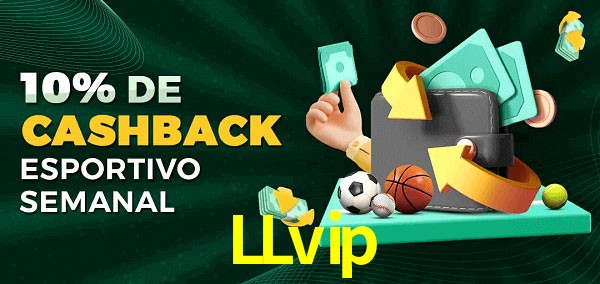 10% de bônus de cashback na LLvip